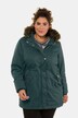 Parka, capuchon, teddyvoering