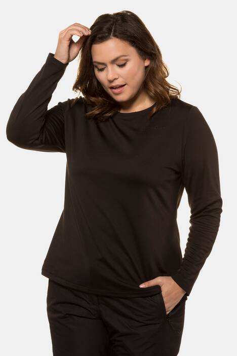 Active Sport Quick Dry Round Neck Stretch Knit Top