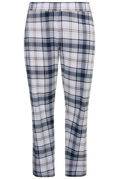Plaid Elastic Waist Lounge Pants