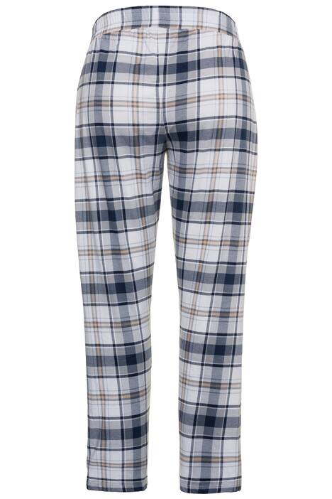 Plaid Elastic Waist Lounge Pants