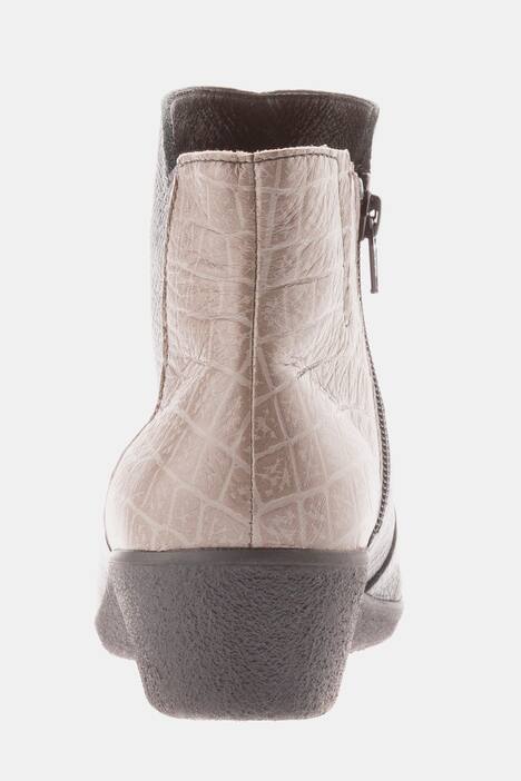 Stiefeletten, Vollnarbenoptik, Leder, Weite H