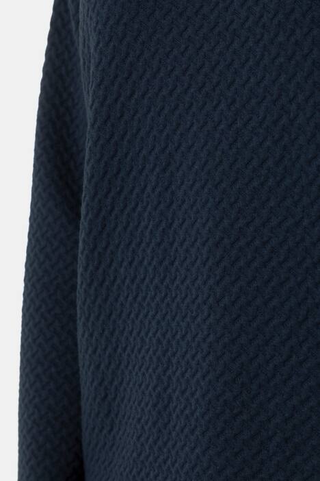 Sweater, Struktur, Oversized, Stehkragen