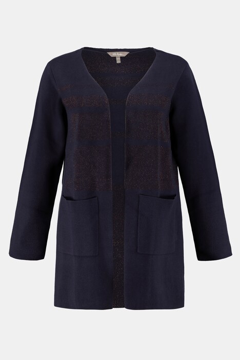 Cardigan, open model, V-hals