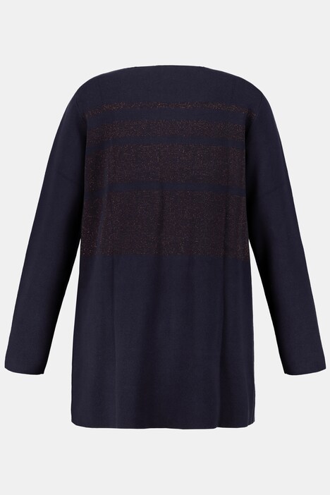 Cardigan, open model, V-hals