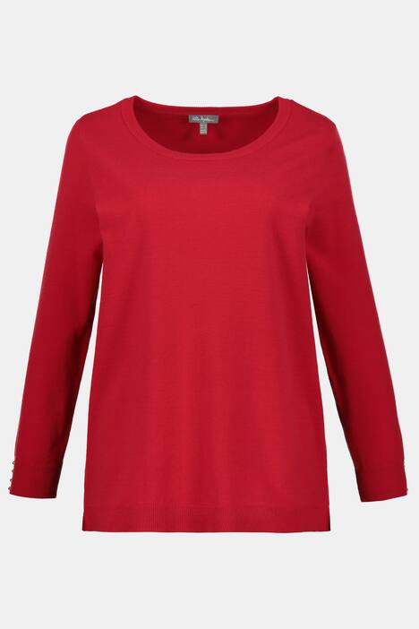 Pullover, Zierperlenbündchen