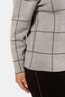Jacquard Check Long Sleeves Sweater