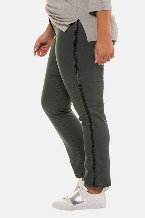 Velvet Stripe Sammy Fit Stretch Jeans