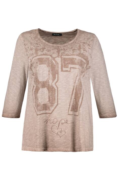 Number 87 Classic Fit Cold Dye Cotton Knit Tee
