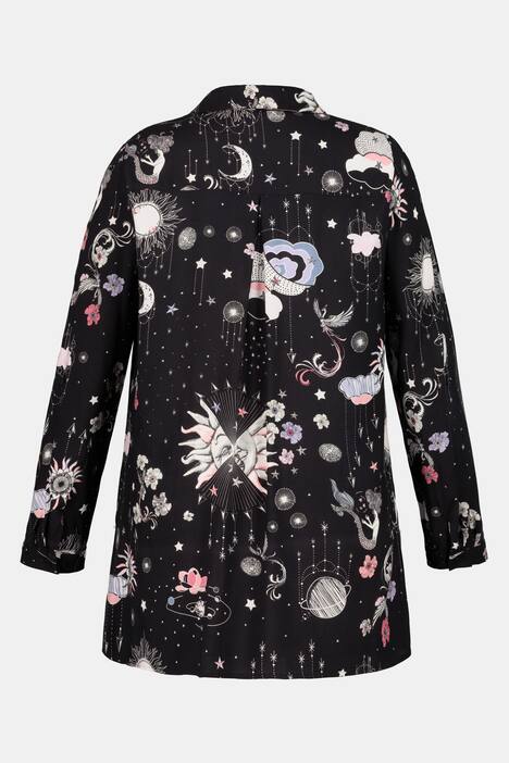 Blouse, overhemdkraag