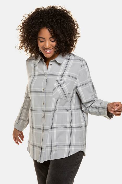 Karobluse, kuschelige Flanellqualität, reine Baumwolle