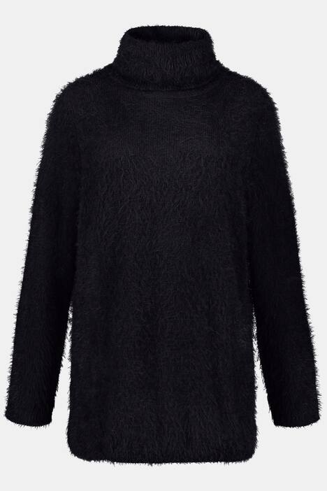 Rollkragenpullover in Fancy-Strick, Classic