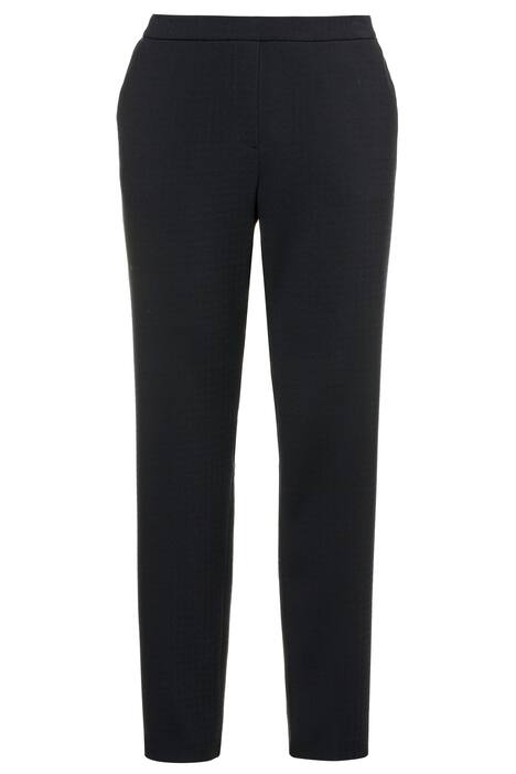 Jacquard Check Knit Pants