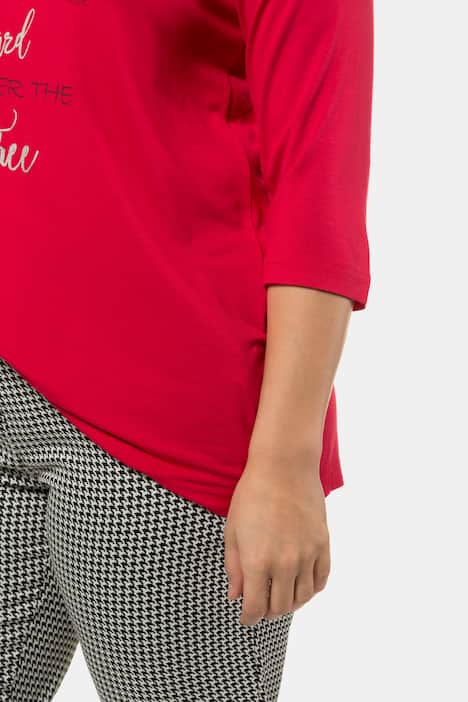 Dear Santa A-line Fit Sequin Accent Knit Top