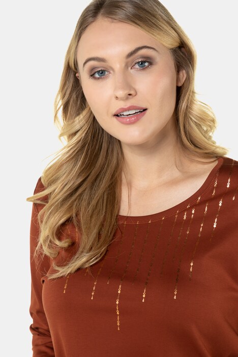 Shirt, classic, 3/4 mouwen, pima katoen
