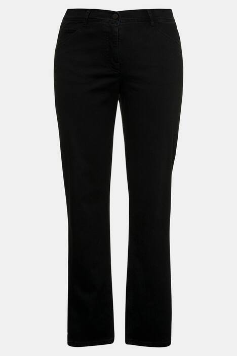 Jeans, gerades Bein, Stretch, 5-Pocket, PURE
