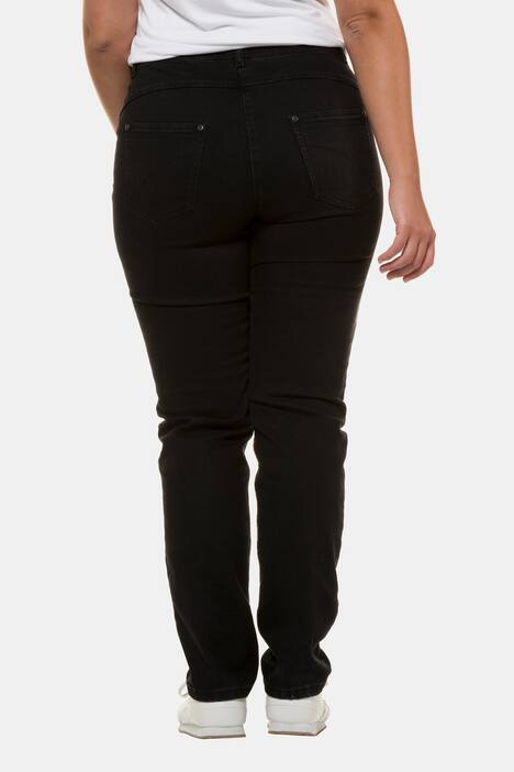 Jeans, gerades Bein, Stretch, 5-Pocket, PURE
