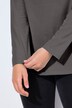 T-shirt Coupe Slim Fit, décolleté en V et manches longues