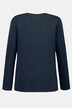 T-shirt Coupe Slim Fit, décolleté en V et manches longues