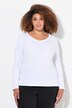 T-shirt Coupe Slim Fit, décolleté en V et manches longues