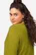 T-shirt Coupe Slim Fit, décolleté en V et manches longues