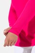 Shirt, slim, V-hals, lange mouw