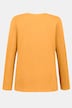 Maglia aderente con scollo a V e maniche lunghe