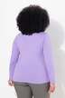 T-shirt Coupe Slim Fit, décolleté en V et manches longues