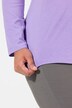T-shirt Coupe Slim Fit, décolleté en V et manches longues
