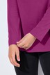 T-shirt Coupe Slim Fit, décolleté en V et manches longues