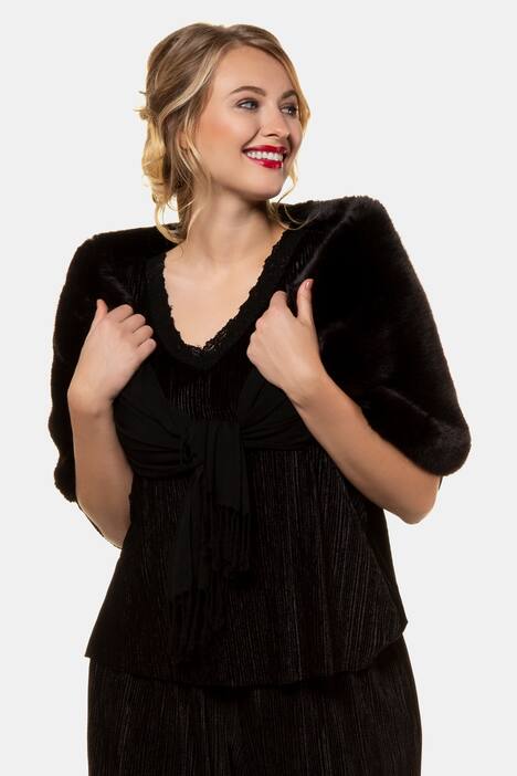 Faux Fur Wrap Scarf