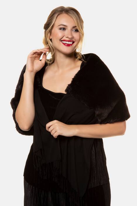 Faux Fur Wrap Scarf
