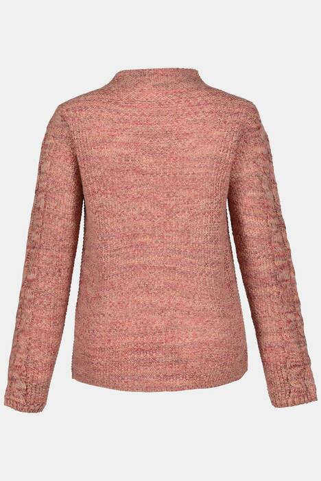 Pullover, weicher Feinstrick, Zopfmuster/Struktur
