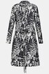 The Essential Print Stretch Knit Wrap Dress