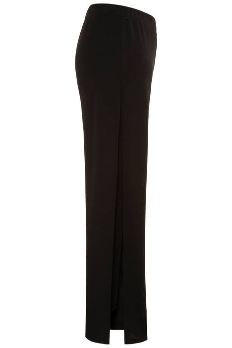 Exklusive 2-in-1-Marlenehose mit langen Seitenschlitzen