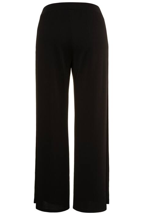 Exklusive 2-in-1-Marlenehose mit langen Seitenschlitzen