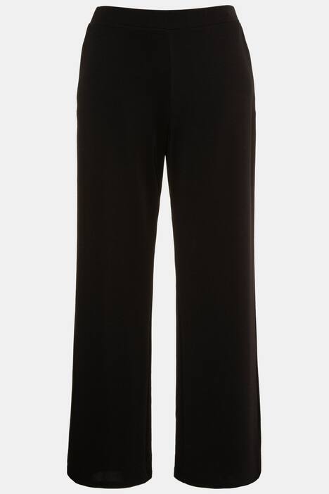Exklusive 2-in-1-Marlenehose mit langen Seitenschlitzen