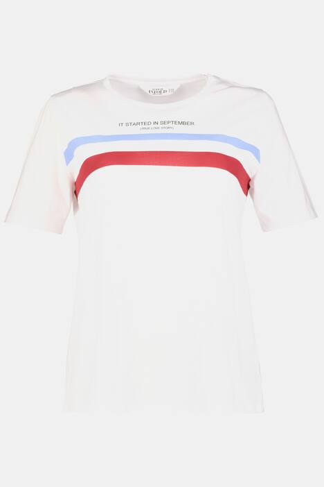 Shirt, Streifen, Halbarm