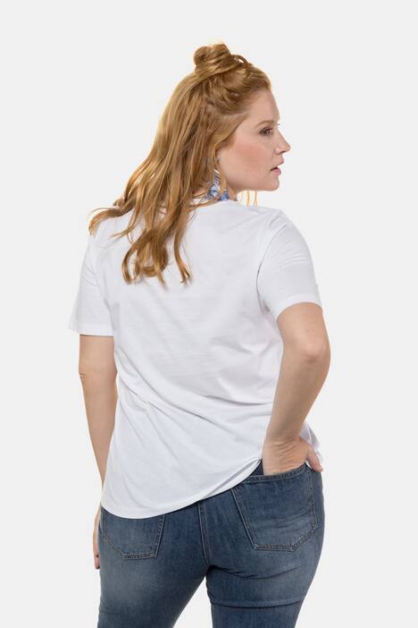 Shirt, Streifen, Halbarm