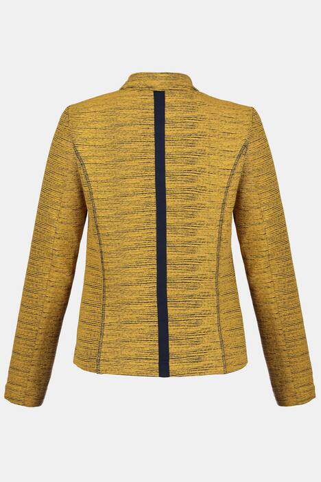 Blazer, Jacquard-Jersey, Zierband
