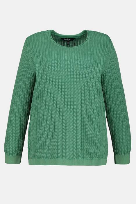 Pullover, regular, ronde hals