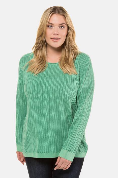 Pullover, regular, ronde hals