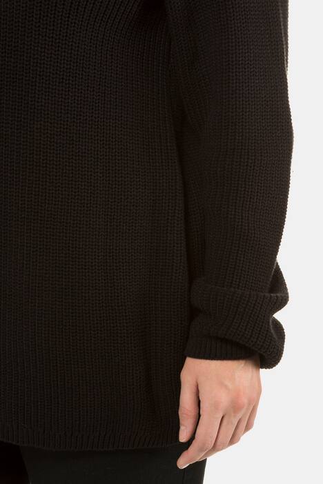 Pullover, Colourblocking, Regular, Strukturstrick