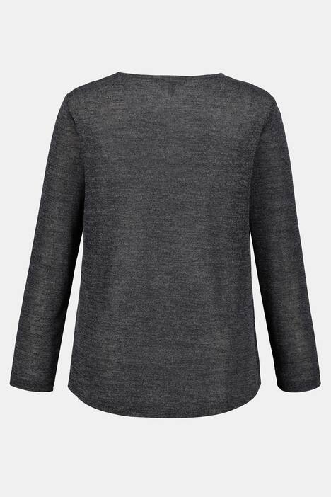 Pullover, Blütendruck, Regular, weicher Feinstrick