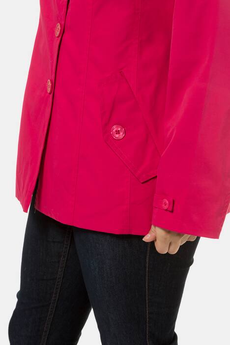 Jacke, hoher Stehkragen, leichte Qualität