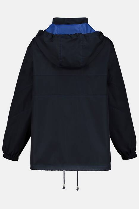 Blouson-Jacke, Kapuze abnehmbar, Saum-Tunnelzug