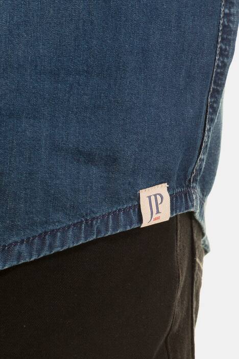Halbarm Jeanshemd, Denim, Modern Fit, bis Gr 8XL
