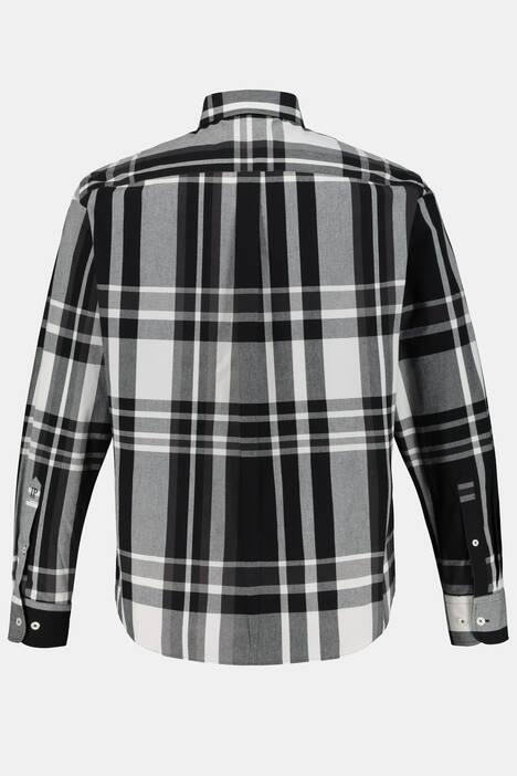 Plaid Button Down Modern Fit Cotton Shirt