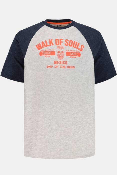T-Shirt, zweifarbig, Walk of the Souls, Halbarm