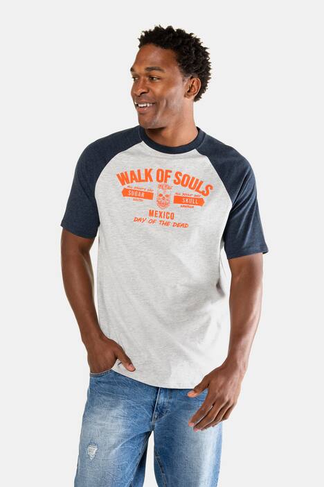 T-Shirt, zweifarbig, Walk of the Souls, Halbarm