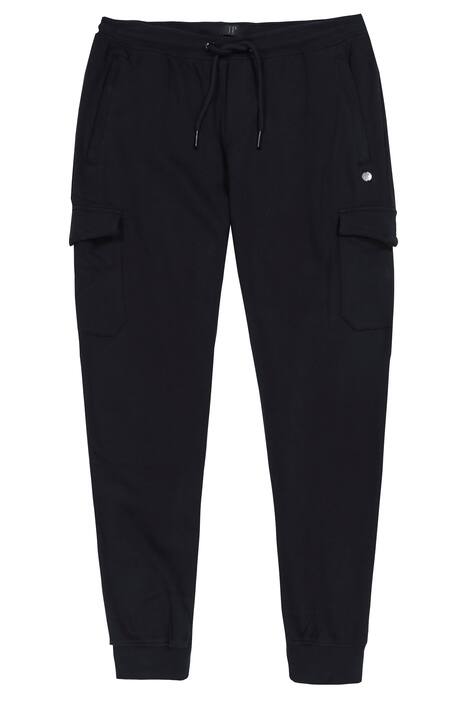 Cargo Elastic Waist Cotton Knit Joggers